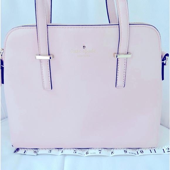 KATE SPADE PINK BLUSH CEDAR STREET MAISE CROSSBODY SATCHEL PURSE ๐ - Picture 8 of 10